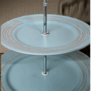 Handgefertigte 2-stöckige Etagere, für Liebhaber des Landhaus Designs!
