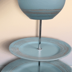 Handgefertigte 3-stöckige Etagere, für Liebhaber des Landhaus Designs!