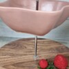 2-stöckige Etagere, handgefertigtes Unikat, Platte aus Akazie – Bild 3