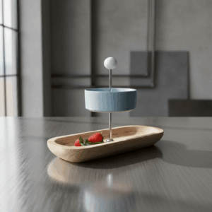 Für Liebhaber des skandinavischen Design, 2-stöckige Etagere, ein Einzelstück