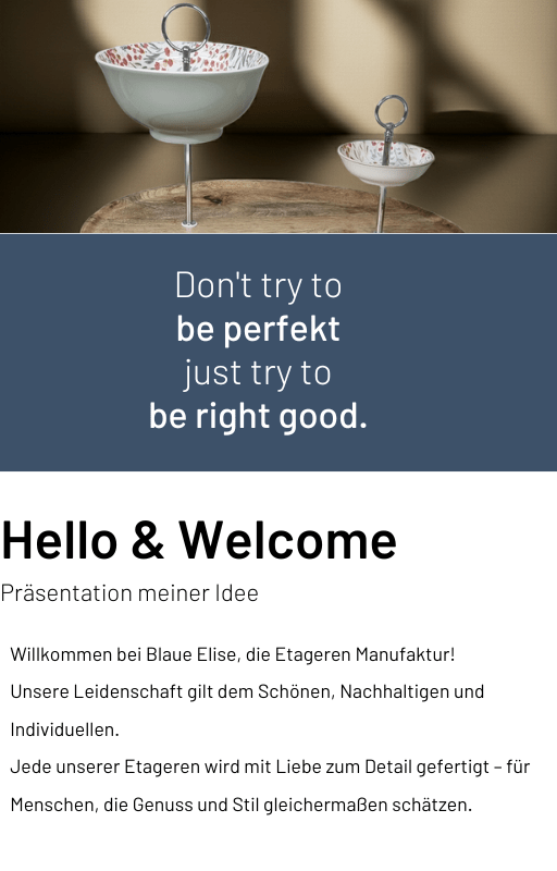 Booklet – Informationen & Dekorationsideen für handgefertigte Etageren