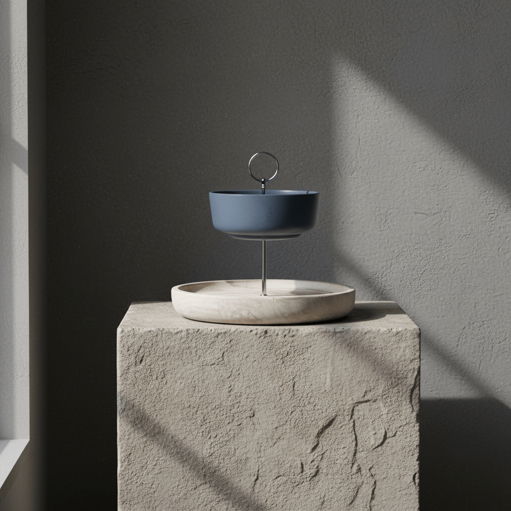 2-stöckige Etagere, Landhaus-Feeling inklusive, Für Weihnacht & Nüsse