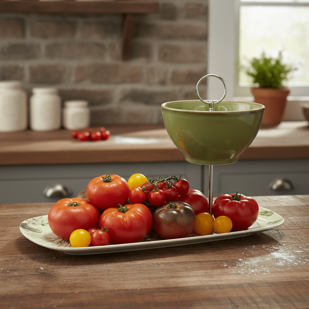 Ideal für Obst und Gemüse, Etagere für die Küche