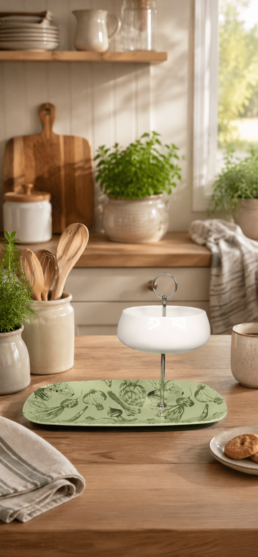 Ideal für Obst und Gemüse, Etagere für die Küche