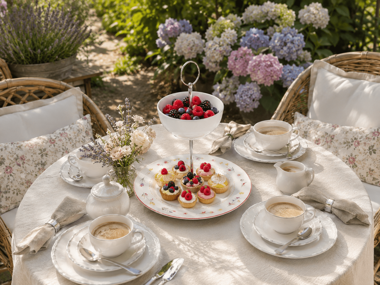 Sommerleicht servieren – Handgefertigte Etagere aus Porzellan & Keramik